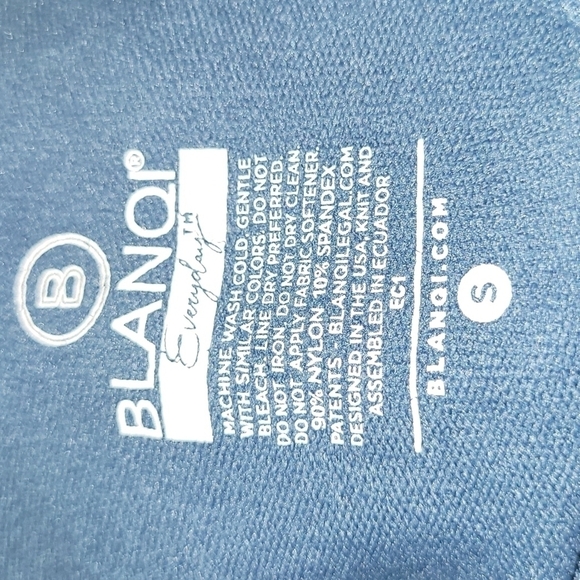 BLANQI Everyday Maternity Belly Support Leggings In Oil Blue Size S - Picture 12 of 13